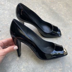 Linda Patent Leather Pumps